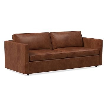 Harris 86" Multi-Seat Sofa, Standard Depth, Weston Leather, Molasses - Image 0