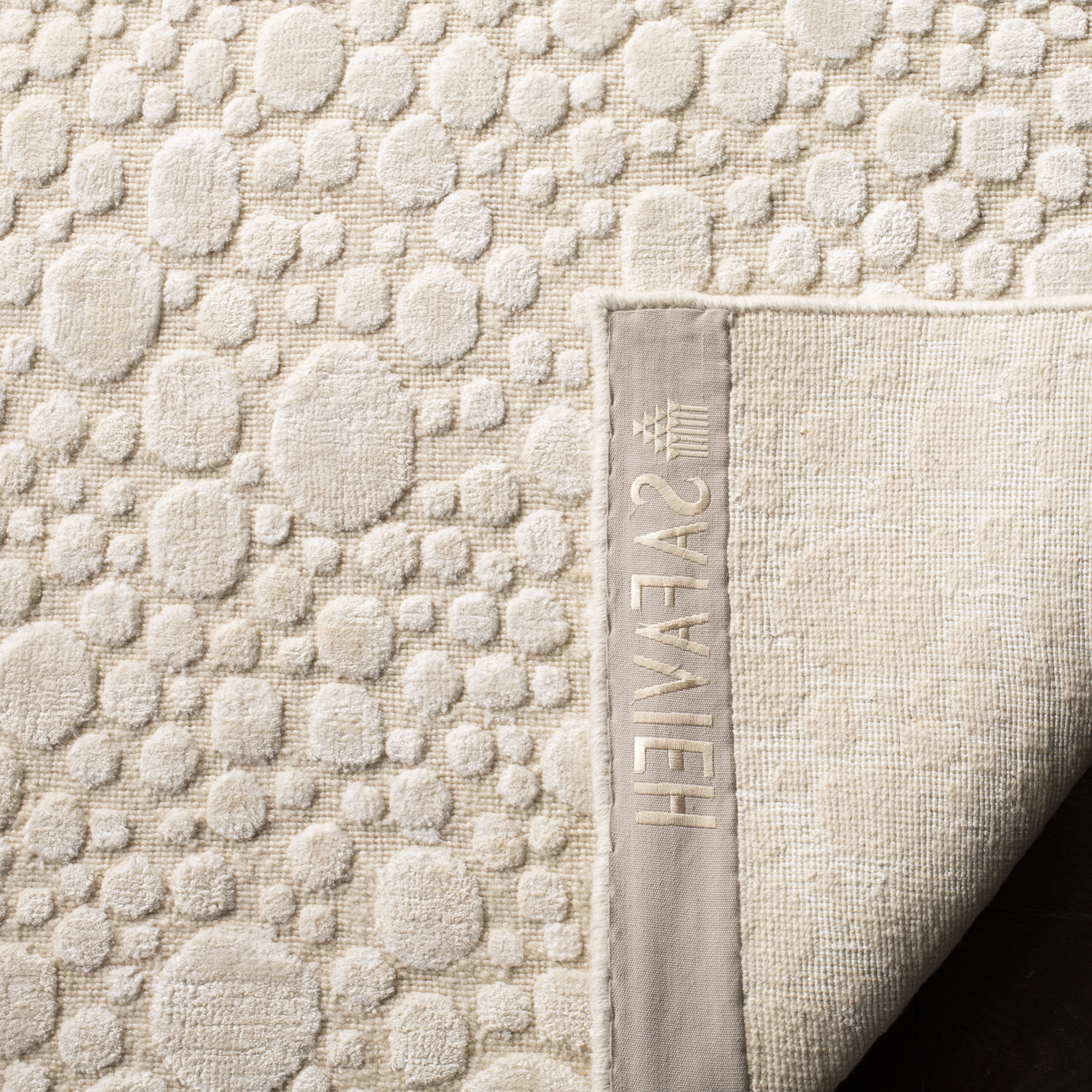 Arlo Home Hand Loomed Area Rug, MIR680A, Cream/Cream,  9' X 12' - Image 2