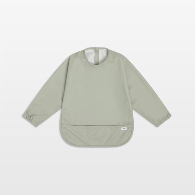 Lalo Sage Green Smock Bib - Image 0