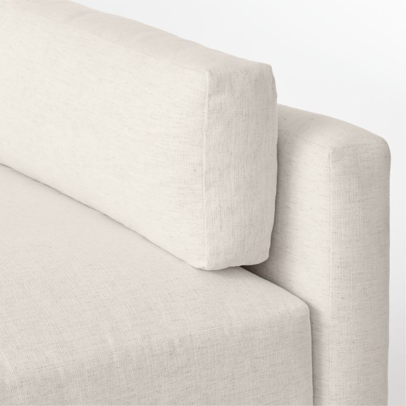 Marguerite White Performance Fabric Right-Arm Sofa - Image 5