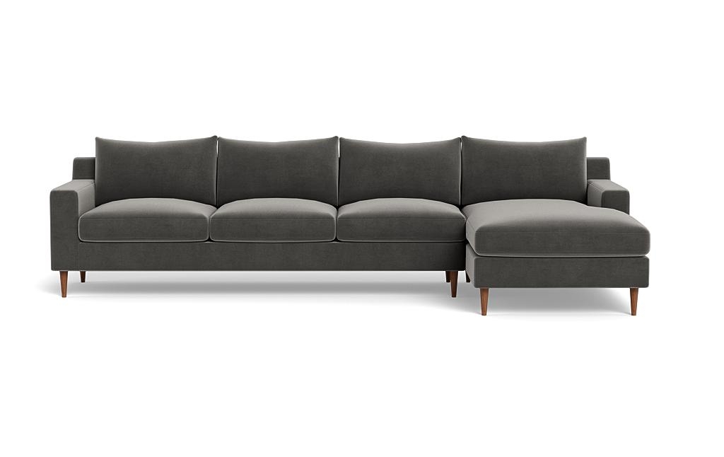 Sloan 4-Seat Right Chaise Sectional - Image 0
