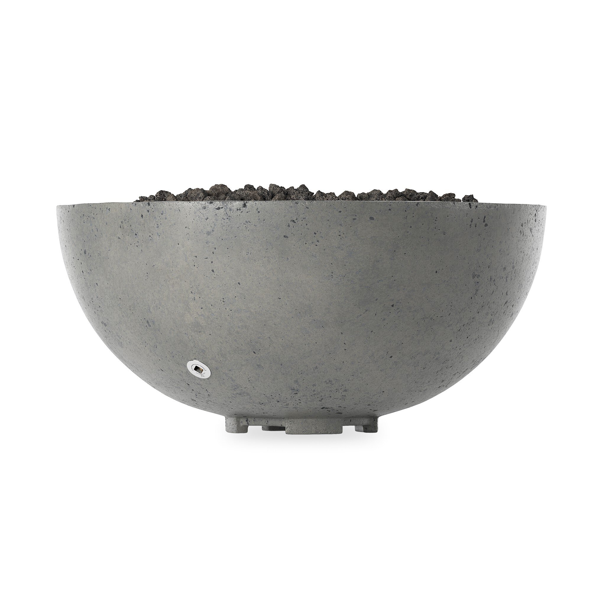Bronson Outdoor Fire Table - Pewter Concrete - Image 3