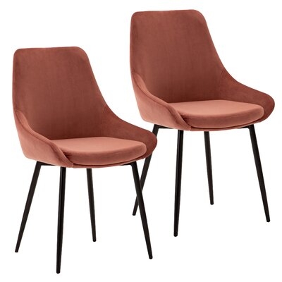 Coen Velvet Side Chair (Set of 2) - Image 0
