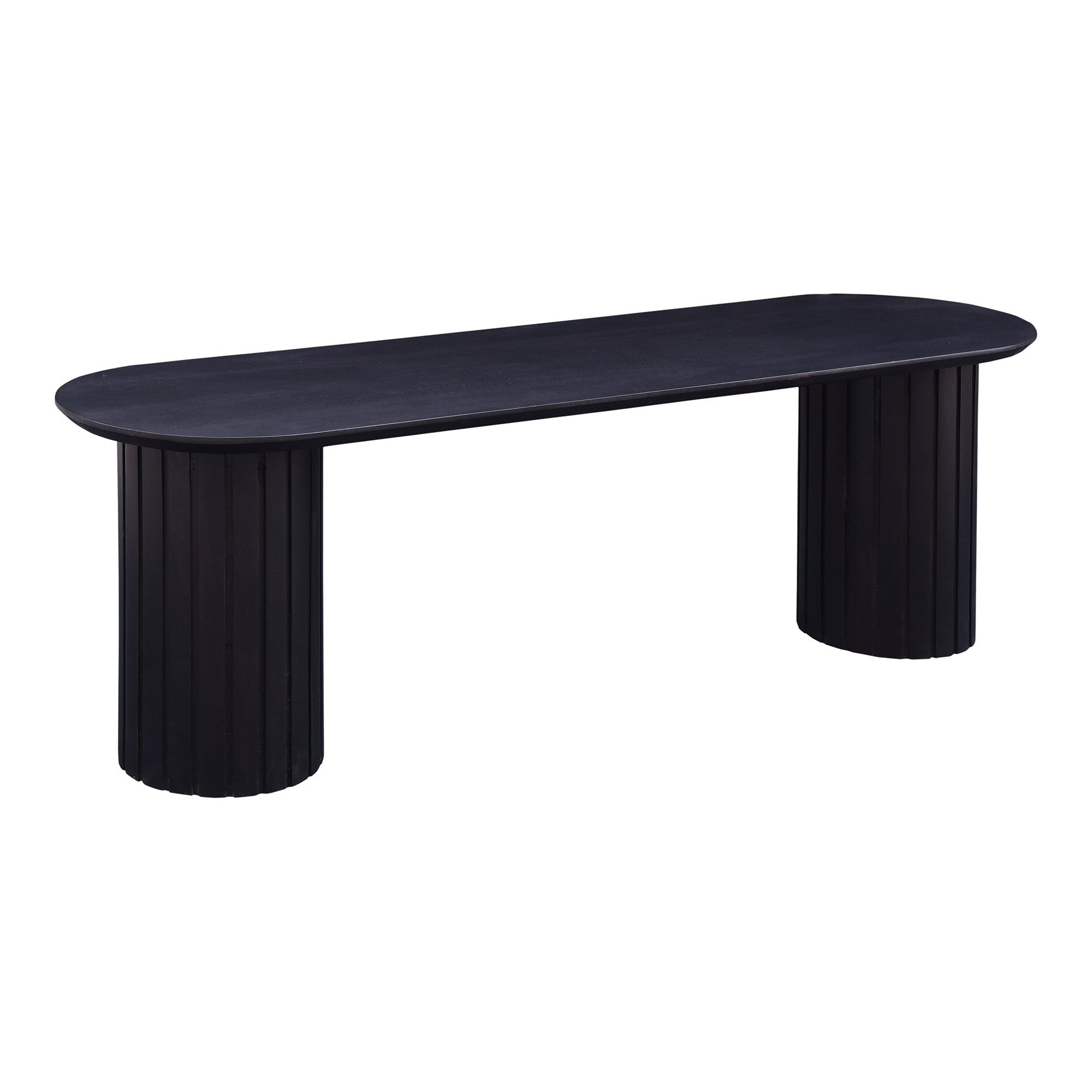 Povera Dining Bench Black - Image 1