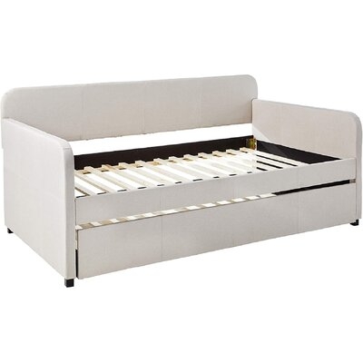 Jagger Daybed & Trundle (Twin Size) In Fog Fabric - Image 0