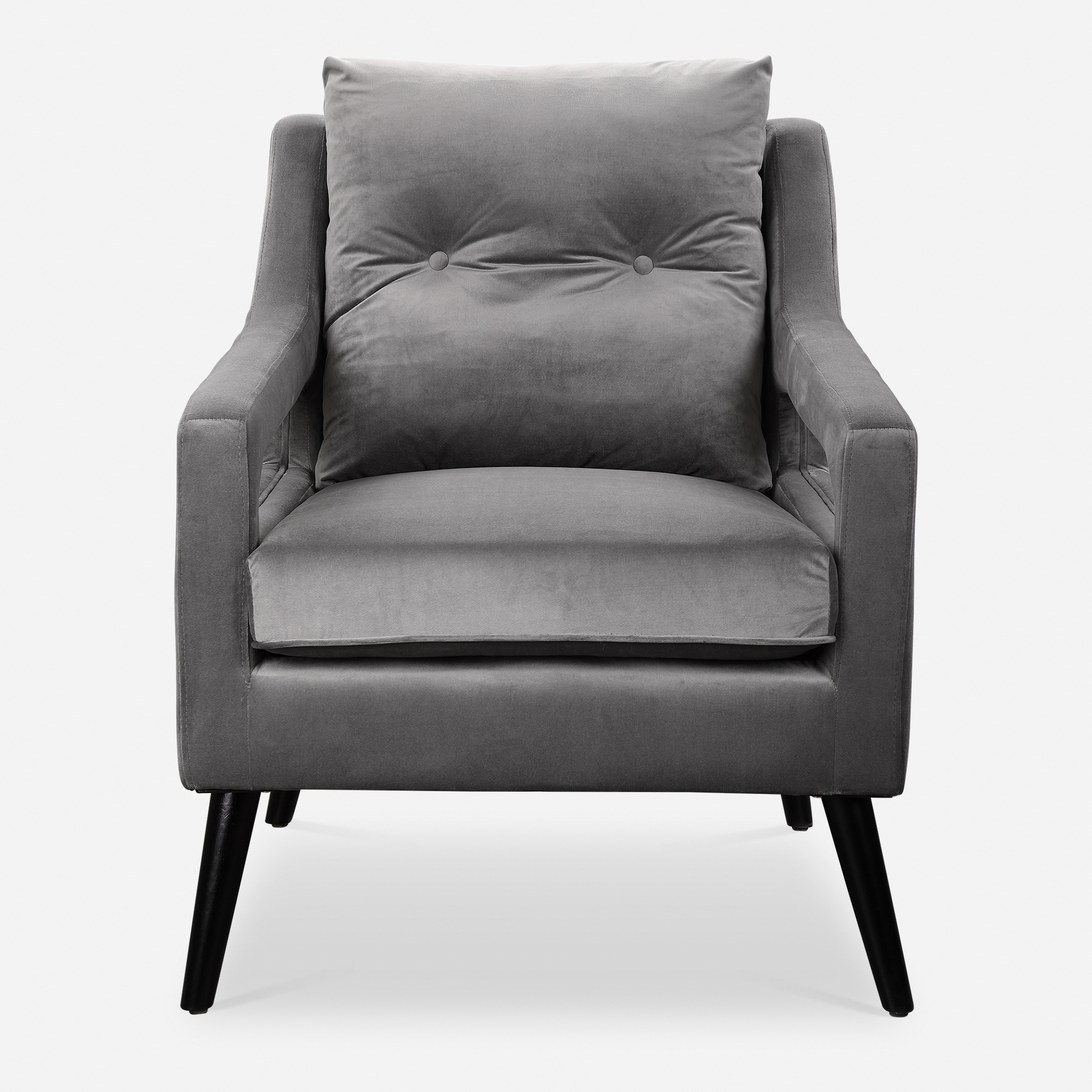 O'Brien Gray Armchair - Image 0