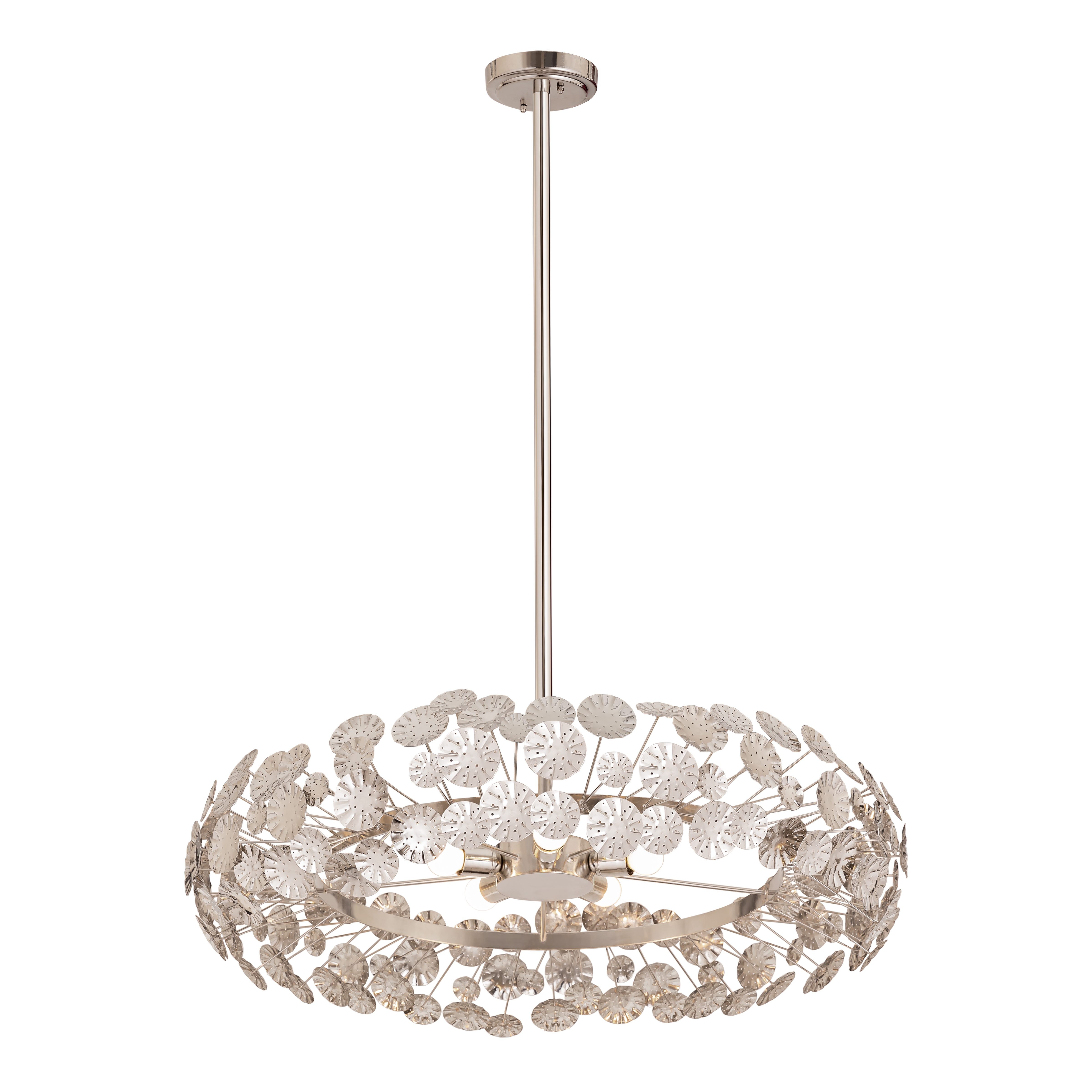 Camora 37'' Wide 5-Light Pendant - Nickel - Image 0