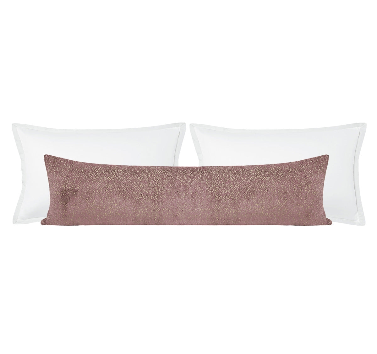 THE XL LUMBAR :: COSMO CUT VELVET // ROSE QUARTZ - BY THE YARD - Image 0