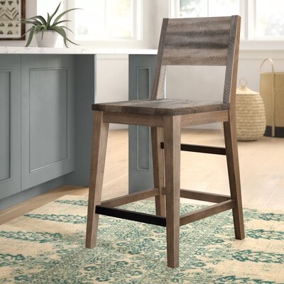 Abbey Solid Wood Stool - Image 0