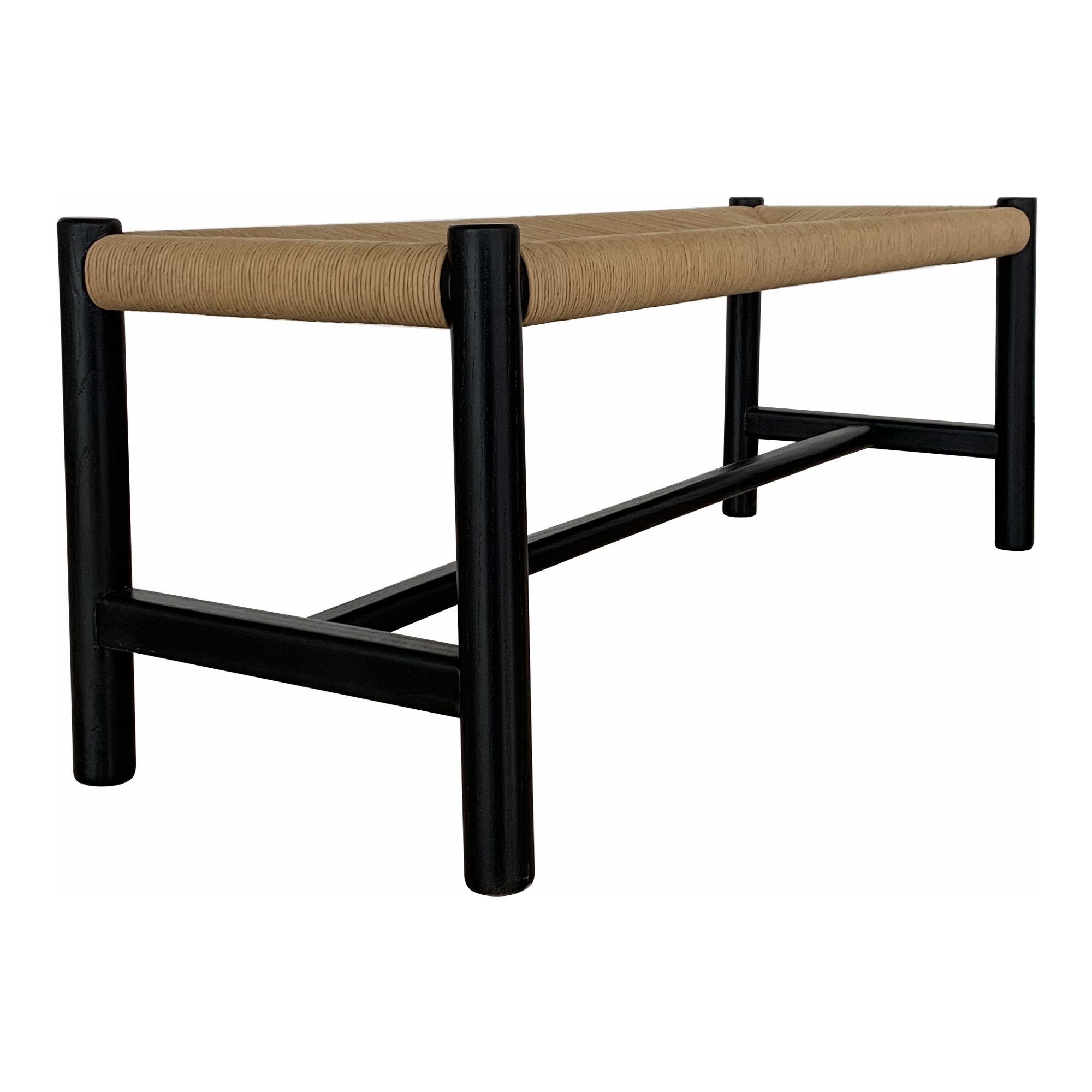 Hawthorn Large Bench Black - Image 1