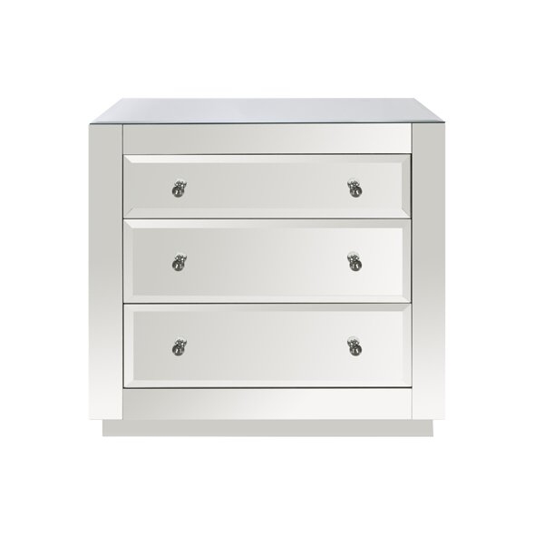 Worlds Away 3 Drawer Accent Chest - Image 0