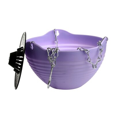 Hanging Chain Flower Pot Basket Planter Container Garden Home Balcony Decoration - Image 0