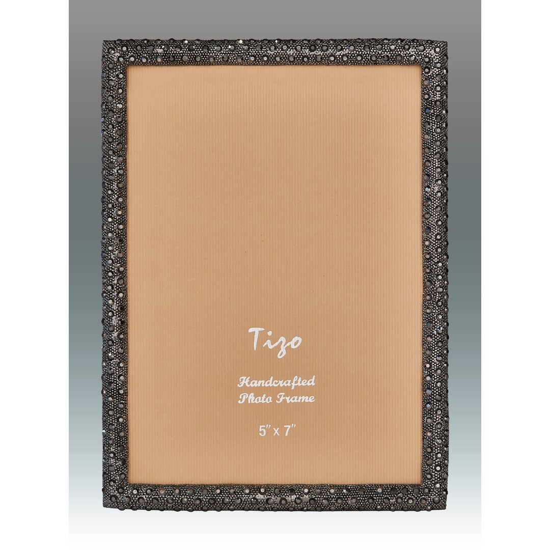 Tizo Metallic Bejeweled Picture Frame - Image 0