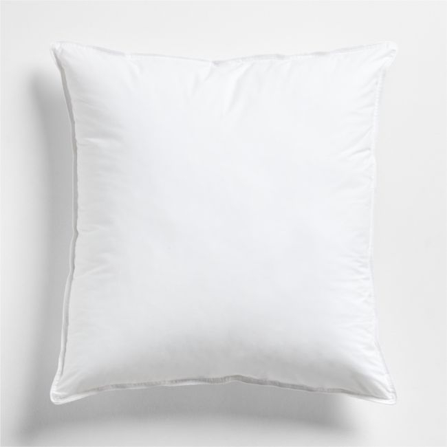 Classic Organic Cotton Down-Alternative Medium Euro Bed Pillow - Image 0