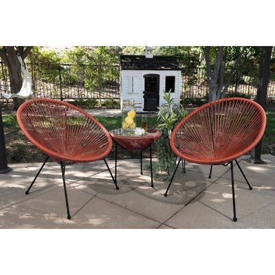 Glassell 3 Piece Seating Group - Image 0