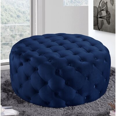 Newbill Tufted Cocktail Ottoman - Image 0