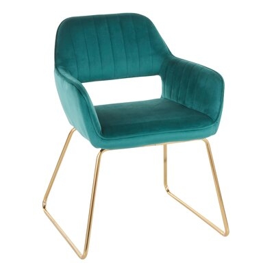 Aliceville Velvet Upholstered Dining Chair - Image 0