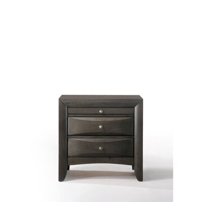 Duilia 3 - Drawer Nightstand in Gray - Image 0