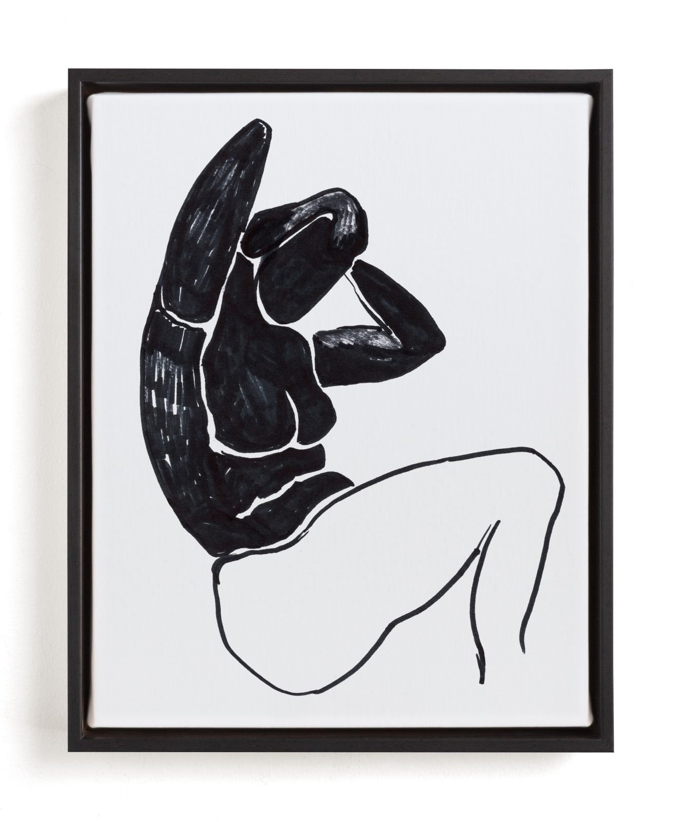 Sitting Nude Limited Edition Fine Art Print 2 - Image 0