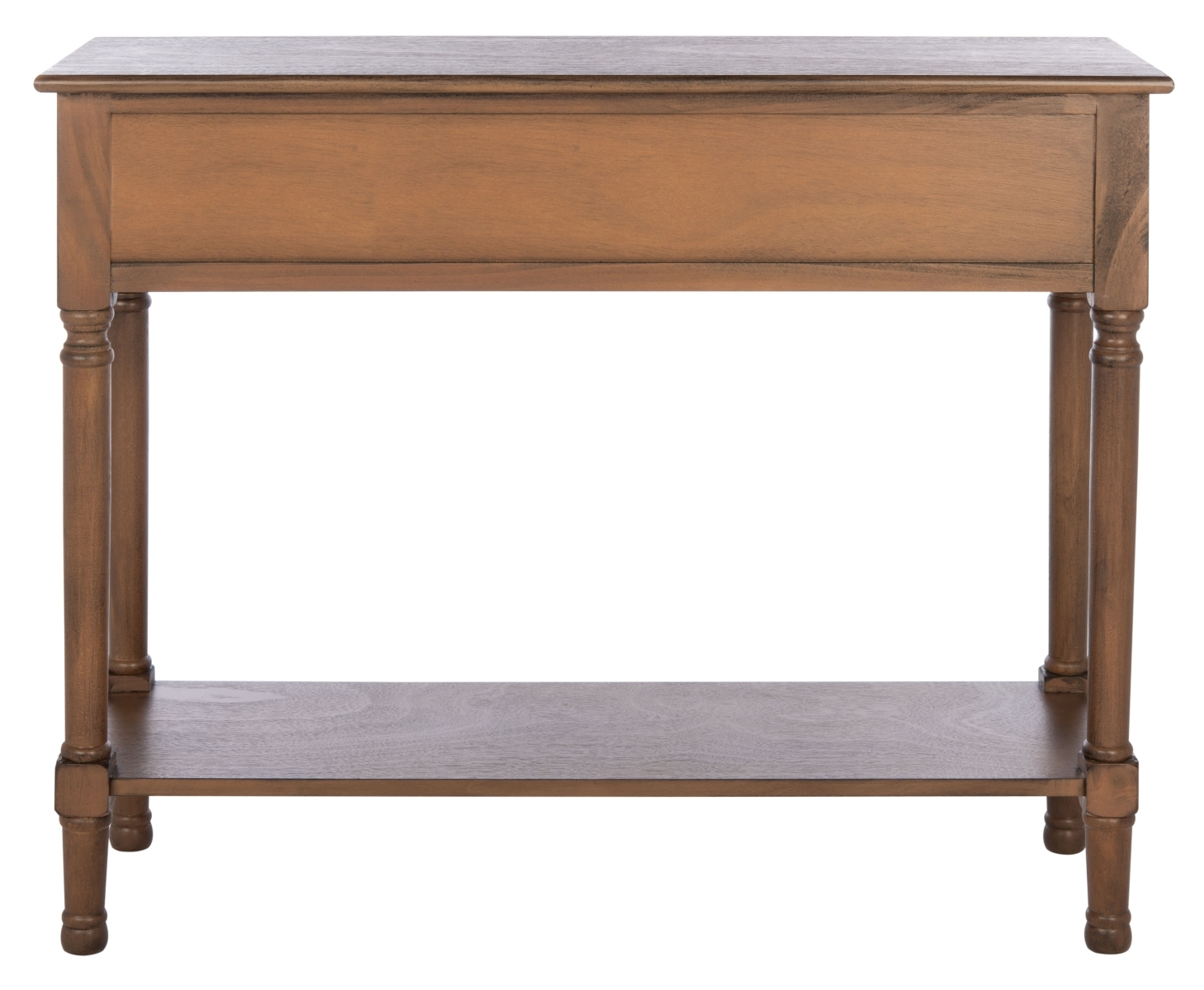 Peyton 2 Drawer Console Table - Brown - Safavieh - Image 6
