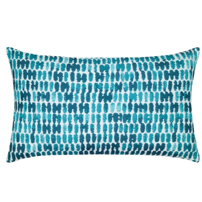 Elaine Smith Thumbprint Outdoor Rectangular Pillow Cover & Insert - Image 0