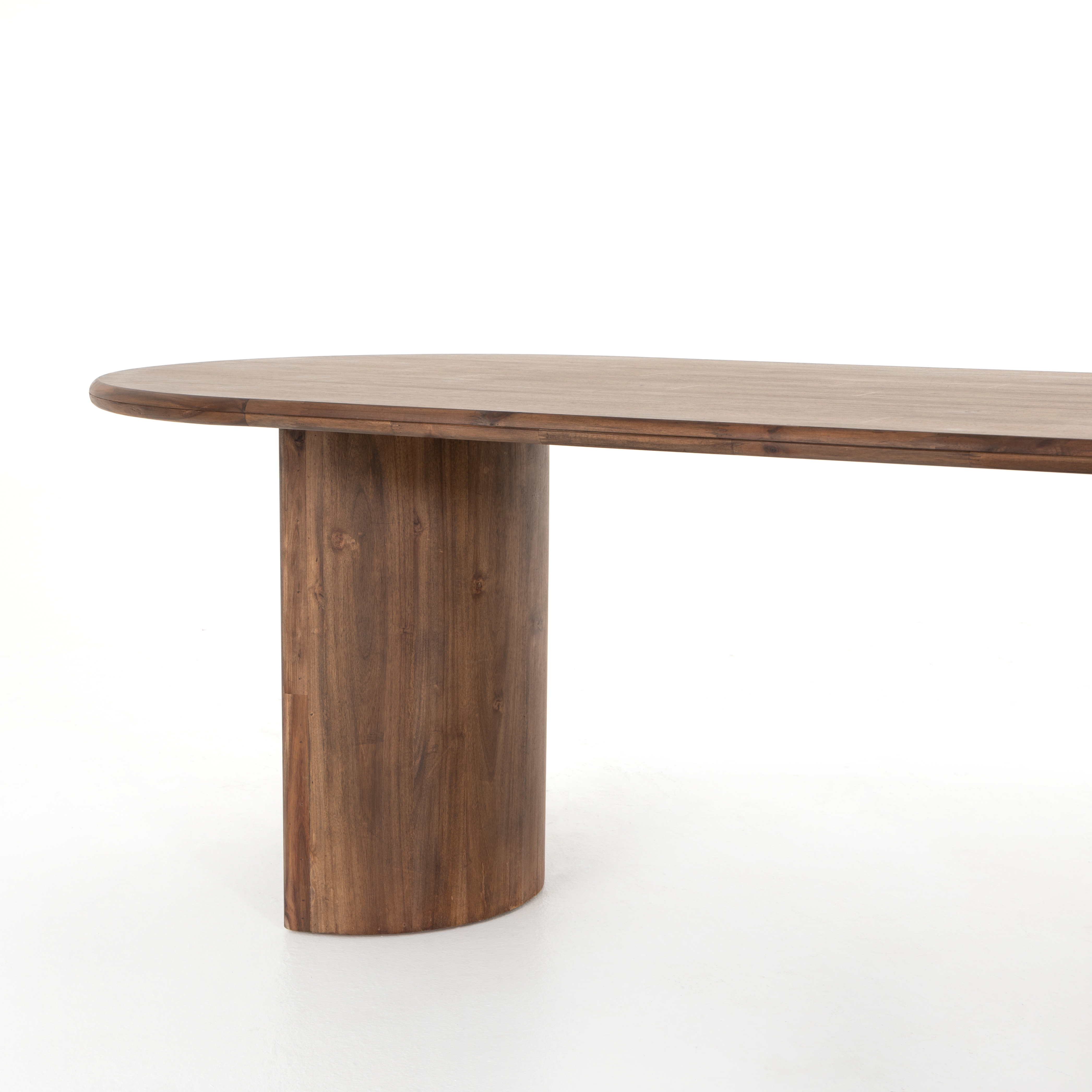 Paden Dining Table-Seasoned Brown Acacia - Image 9
