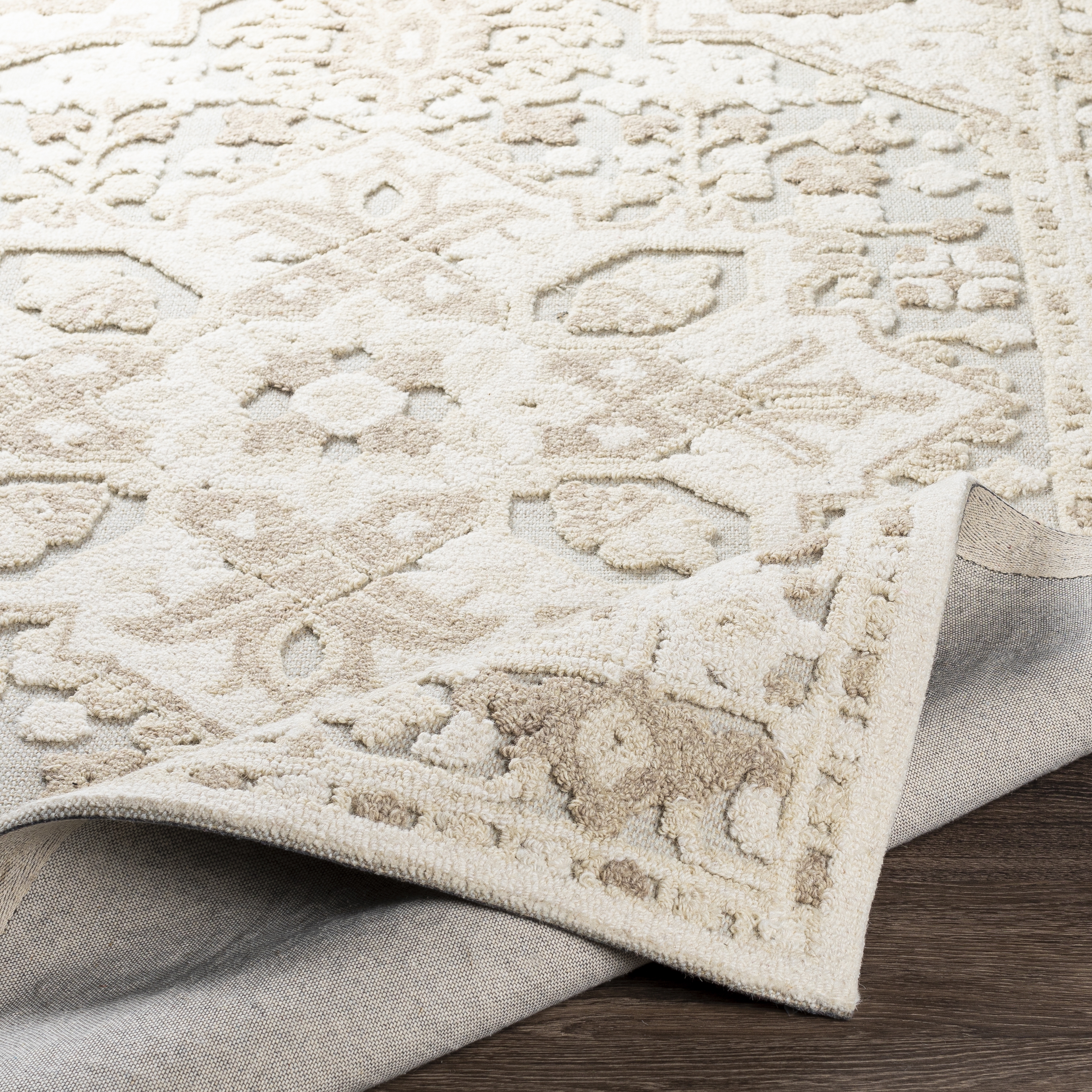 Oakland Gray Indoor 2' x 3' Handmade Rug - Image 4