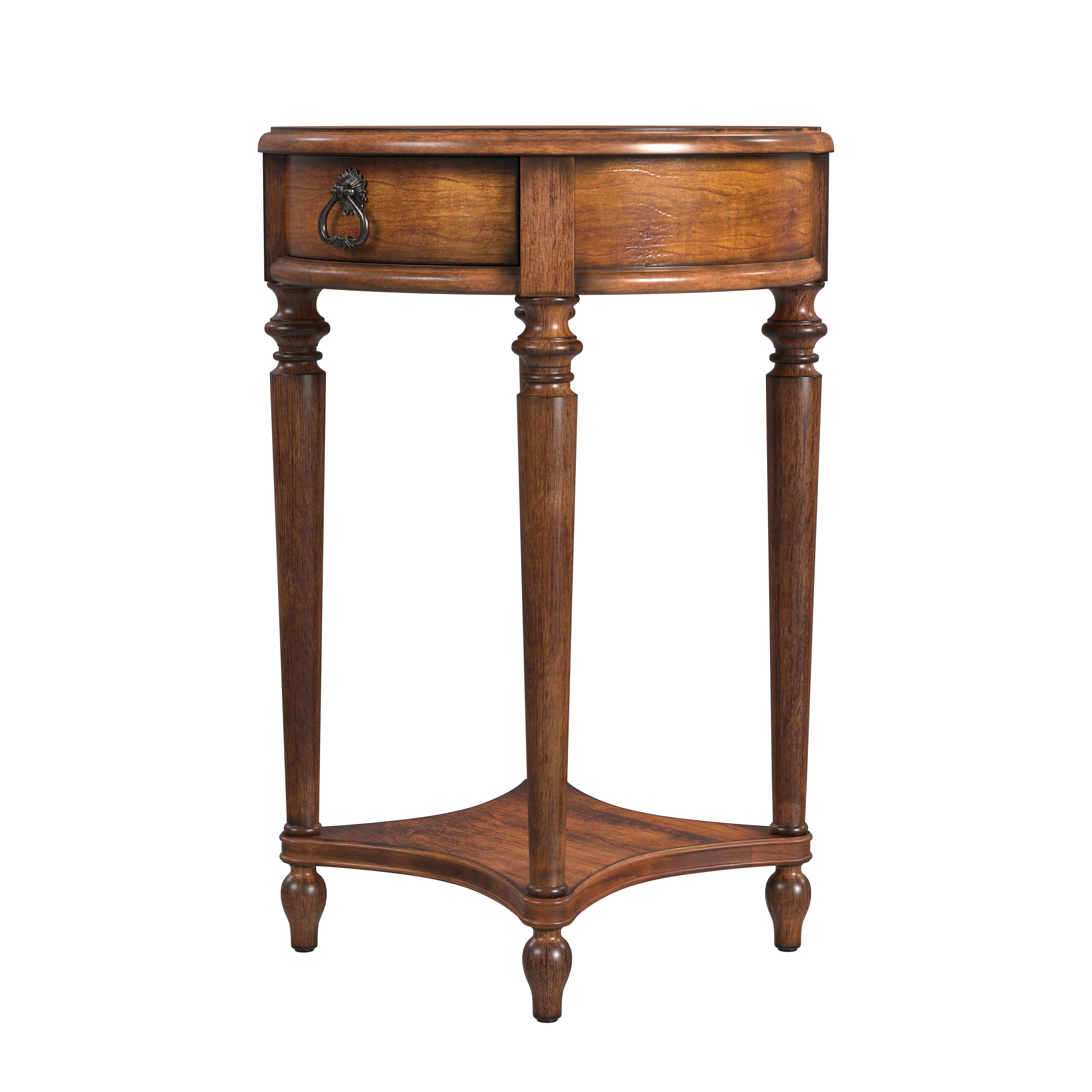 Jules Antique Cherry Side Table - Image 3