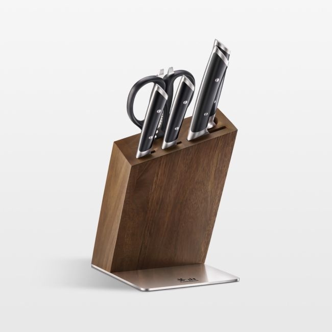 Cangshan ® Helena 6-Piece HUA Black Knife Block Set - Image 0