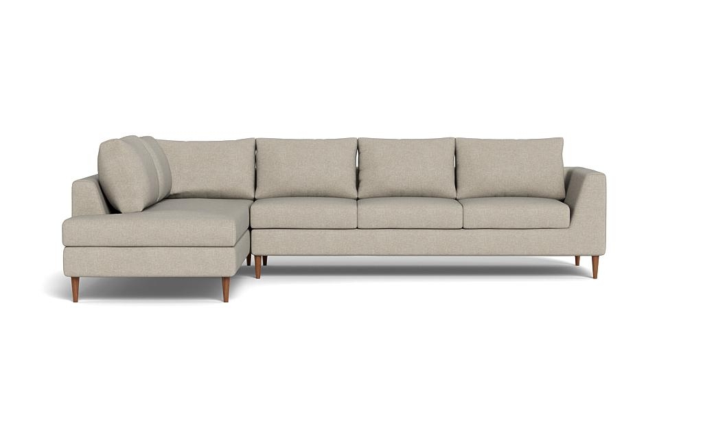 Asher 4-Seat Sectional with Left Bumper - Image 0