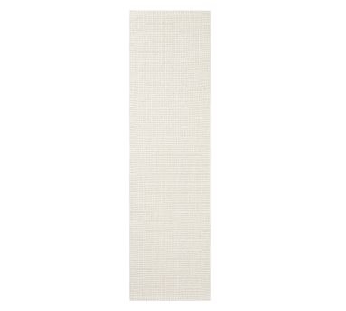 Chunky Wool Jute Rug, Chambray, 8 x 10' - Image 5