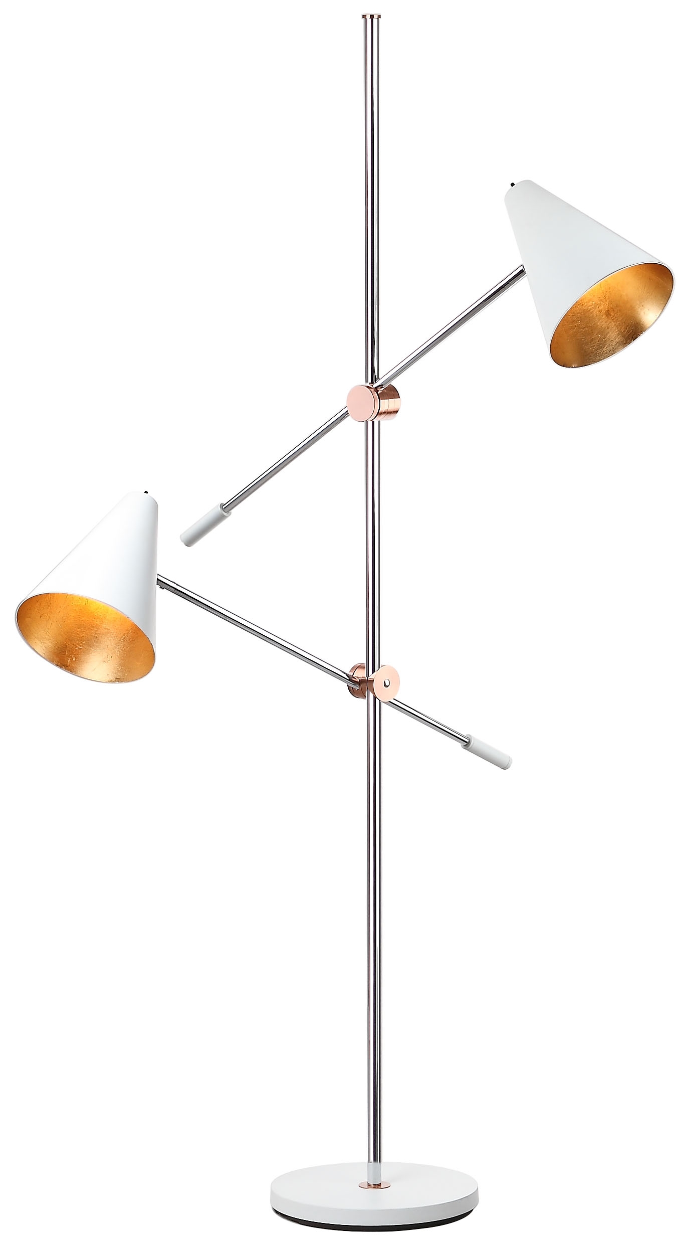 Reed 71-Inch H Floor Lamp - White - Safavieh - Image 1