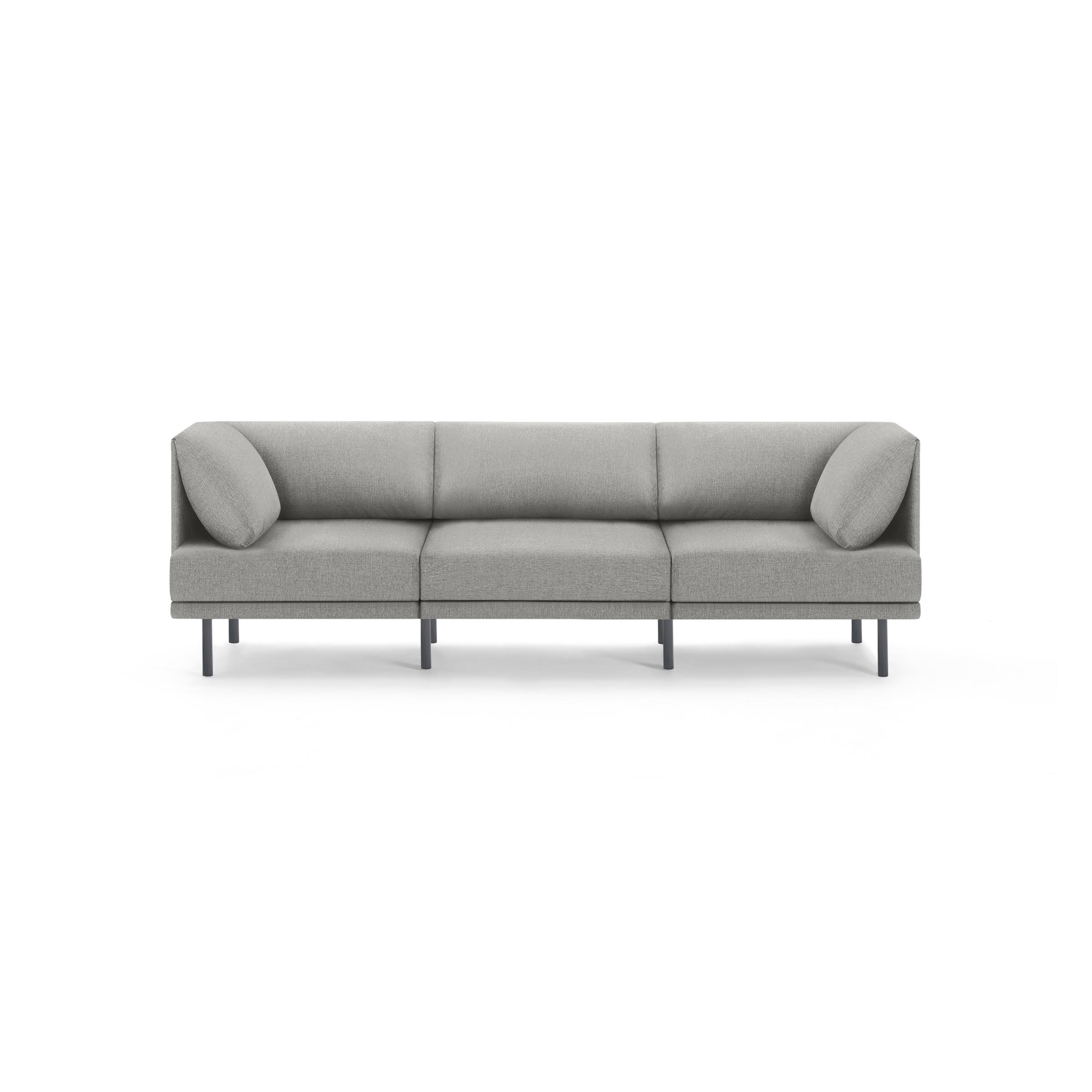 Range 3-Piece Sofa in Stone Gray - Image 0
