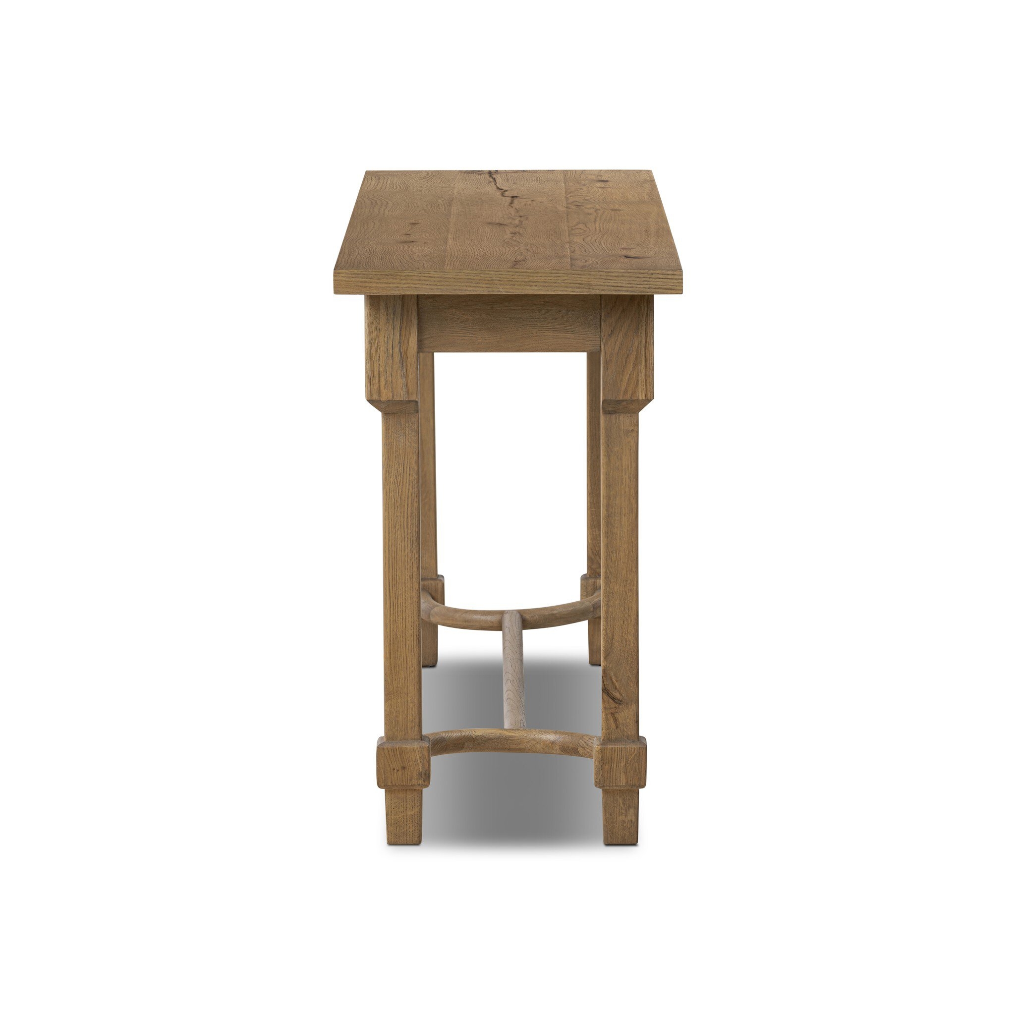 Edison Console Table - Worn Oak Veneer by Amber Lewis x Four Hands - Image 2