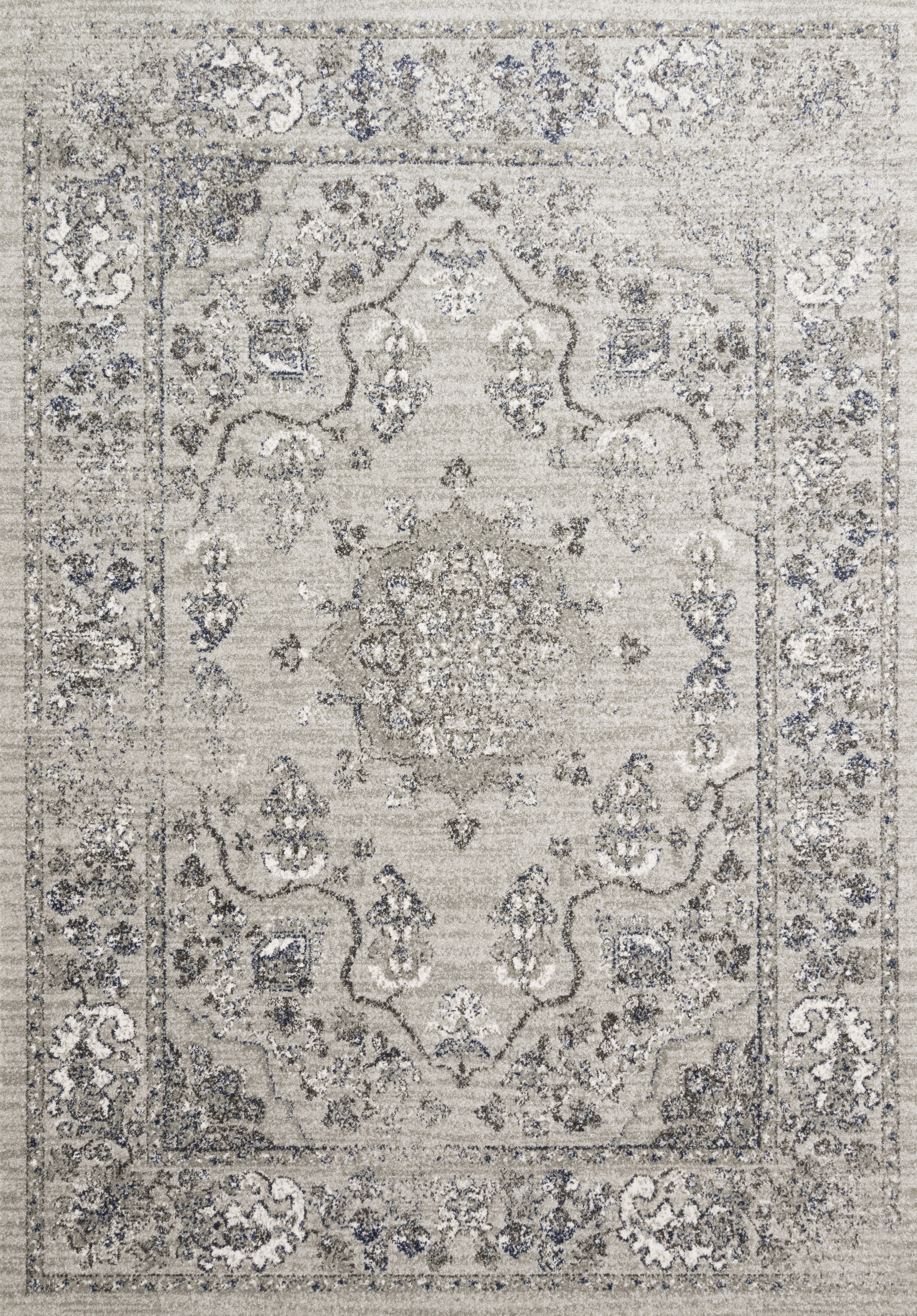 Loloi Joaquin Dove / Grey 2'-7" x 8'-0" - Image 0