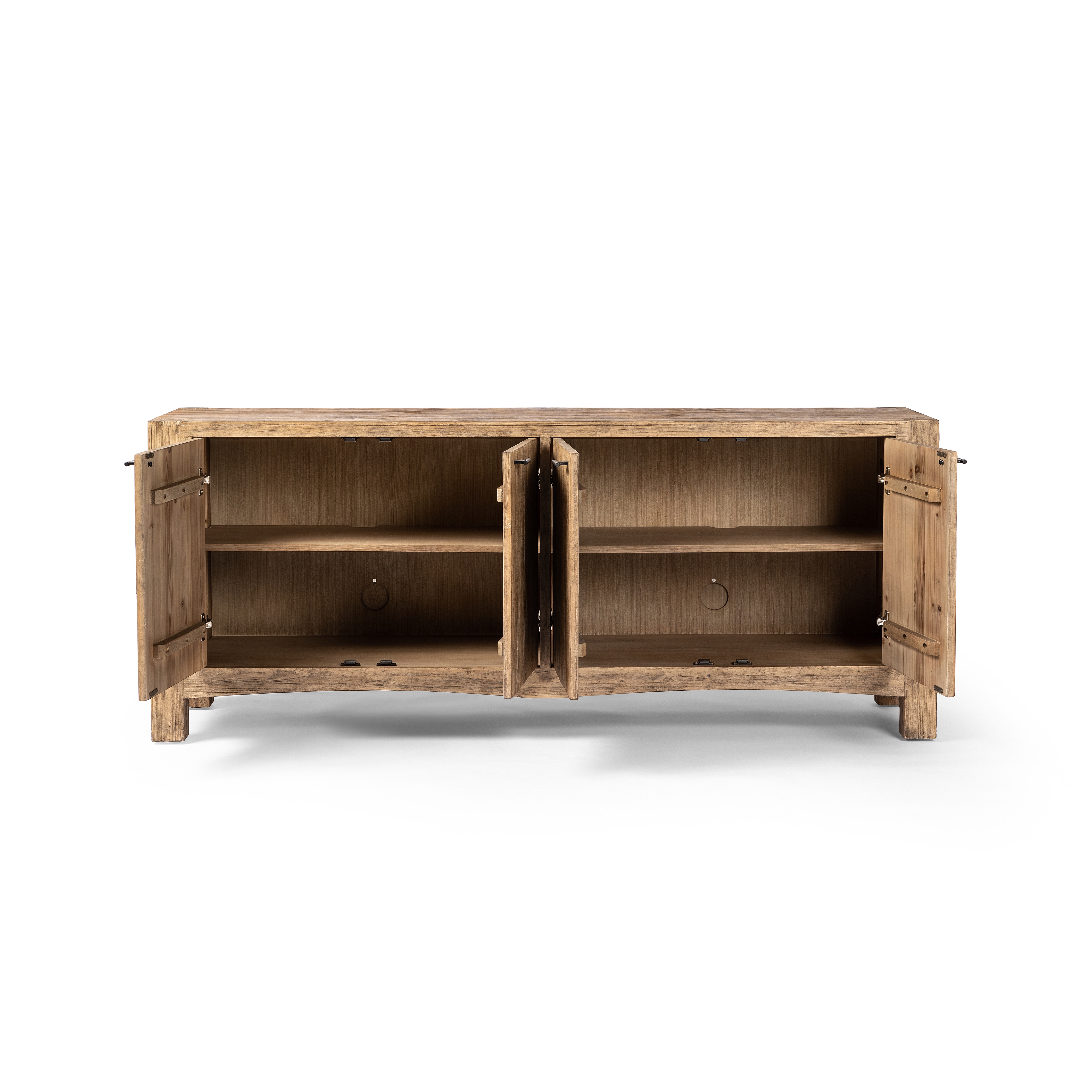Pambrook Sideboard - Distressed Light Pine - Image 11