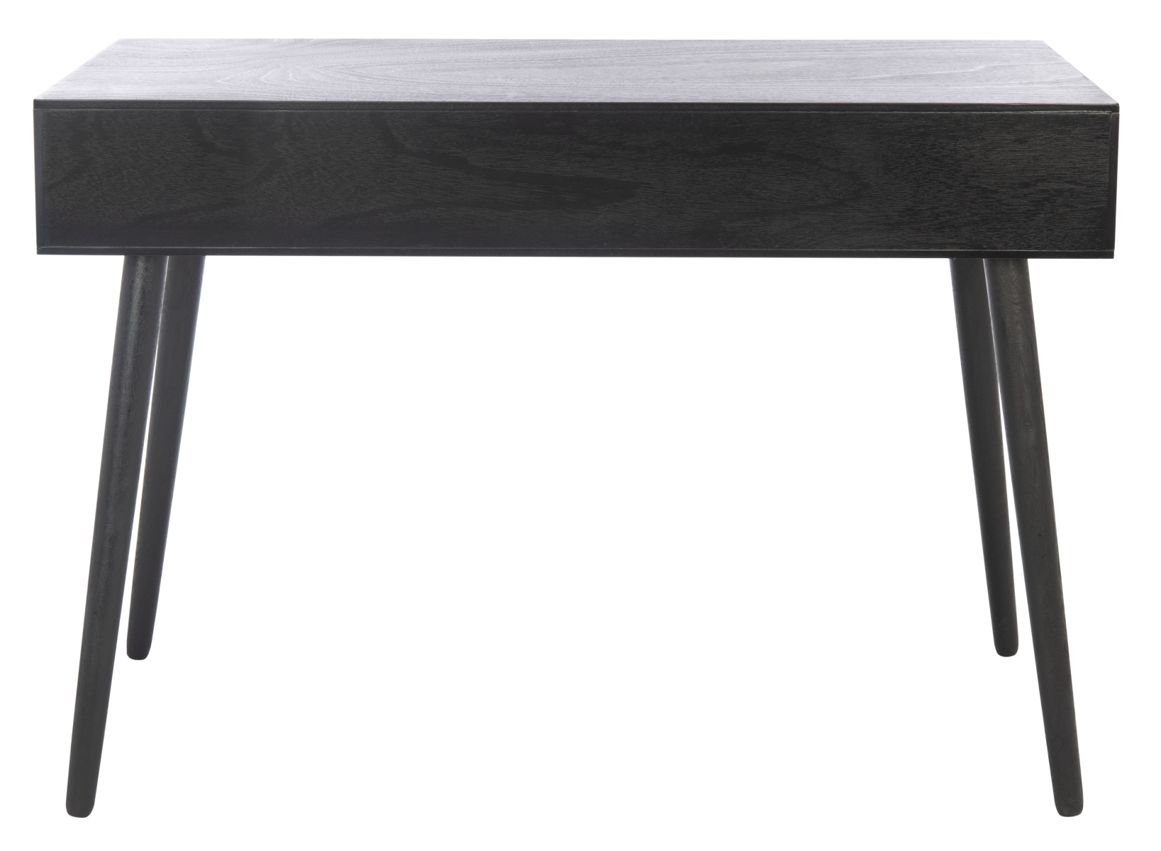 Remy 1 Drawer Writing  Desk - Black - Safavieh - Image 6