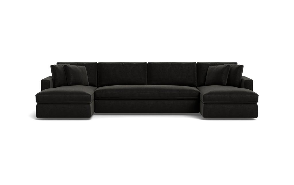 James 3-Piece 4-Seat U Chaise Sectional - Image 0