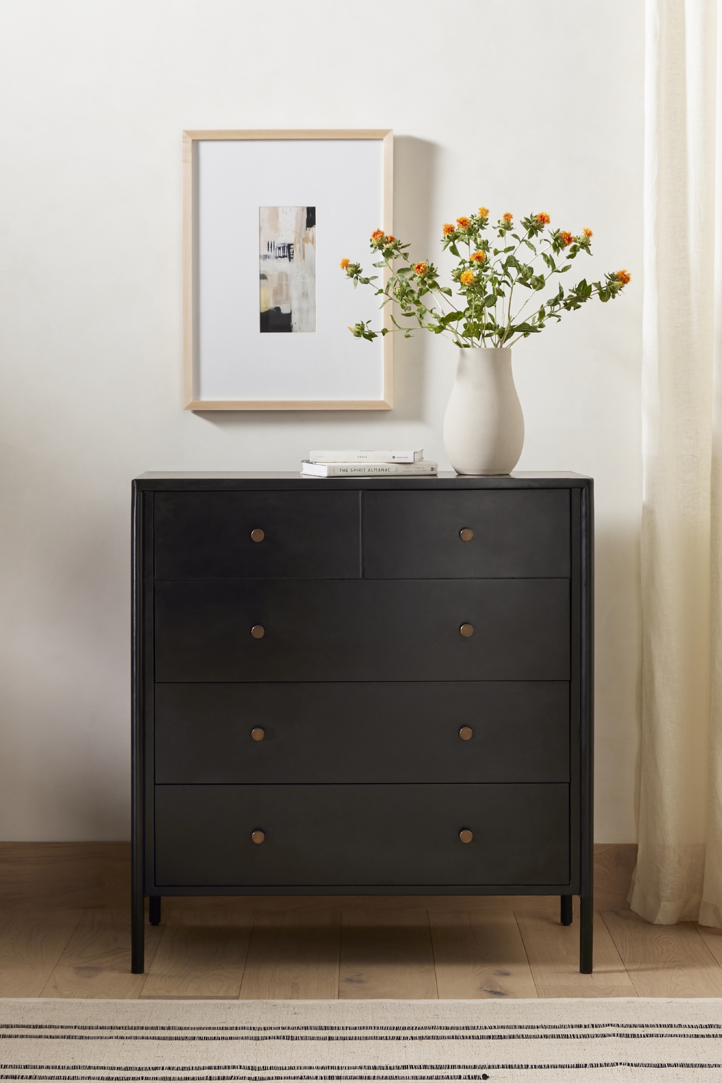 Soto 5 Drawer Dresser-Black - Image 14