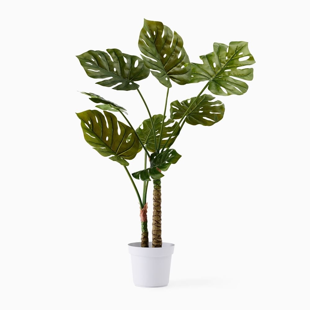 Faux Potted Monstera, 3' - Image 0
