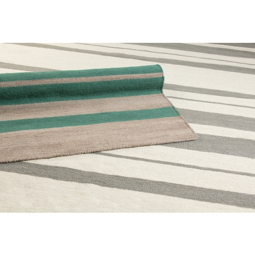 Frontier Green Indoor 2' x 3' Handmade Rug - Image 0