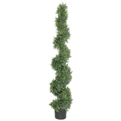 60" Artificial Rosemary Topiary in Pot (Set of 2) - Image 0