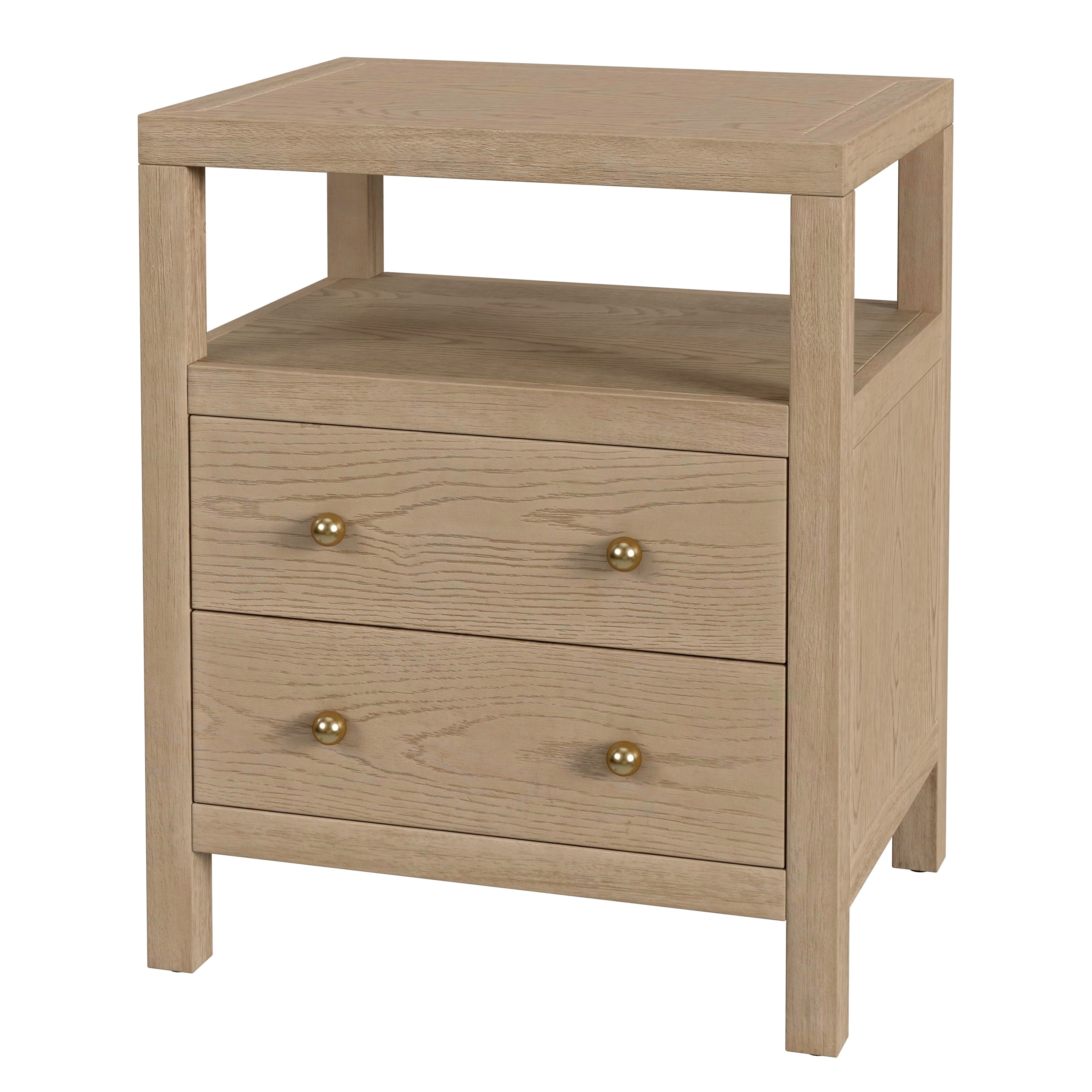Nora Light Oak Nightstand - Image 0
