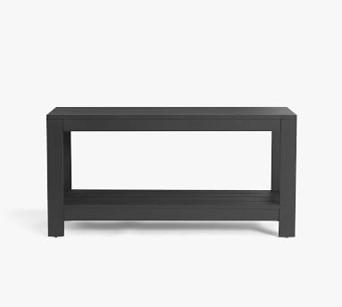 Malibu Metal Console Table, Black - Image 1