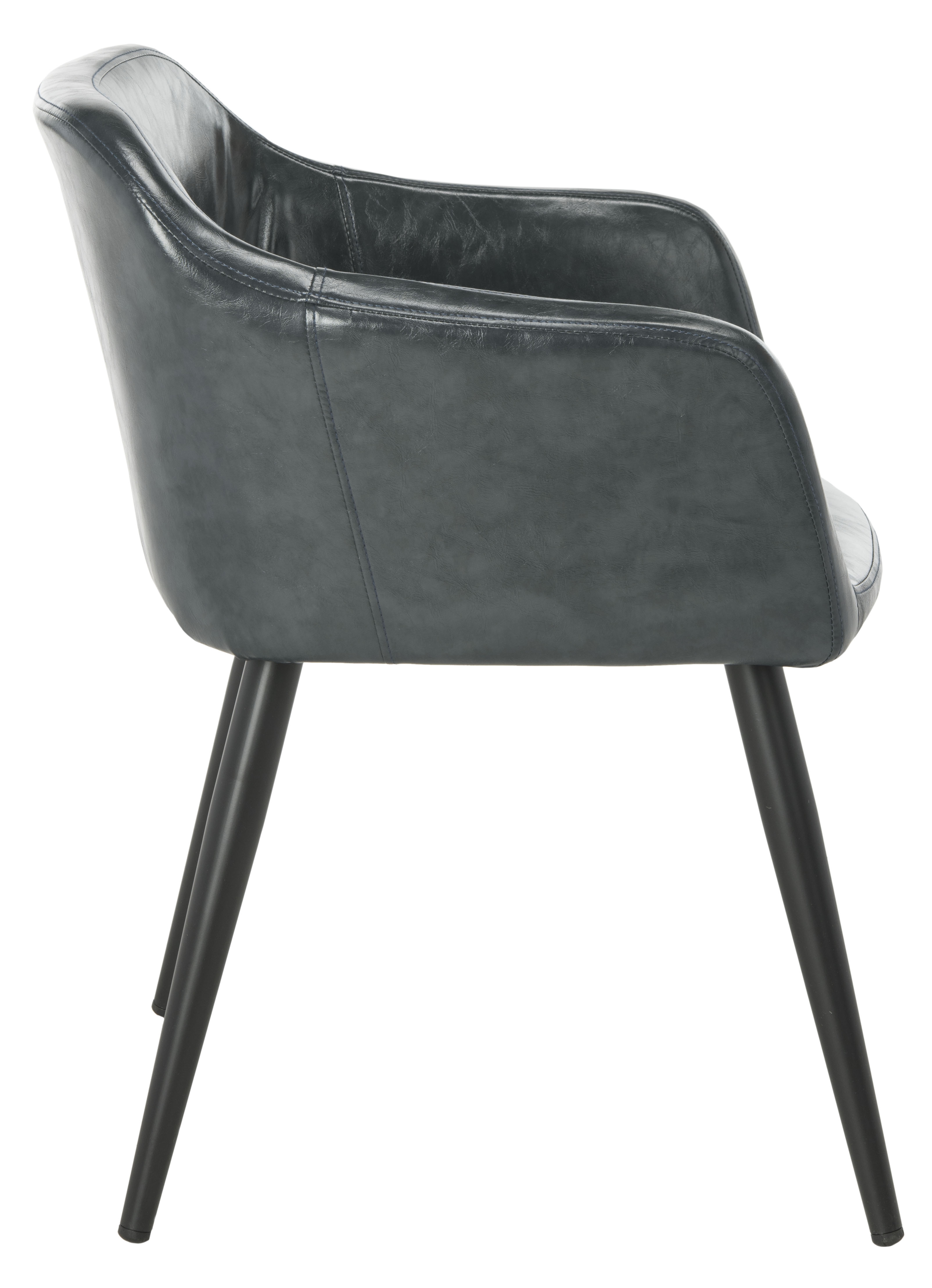 Adalena Accent Chair - Dark Grey - Safavieh - Image 3
