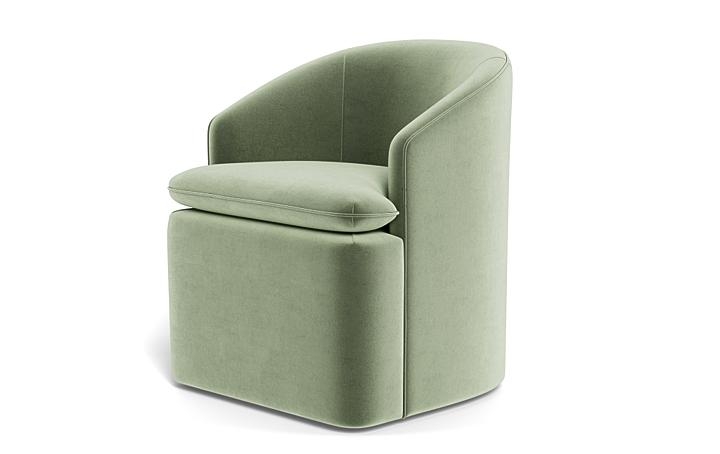 Daphne Upholstered Chair with Contrast Piping - Image 2