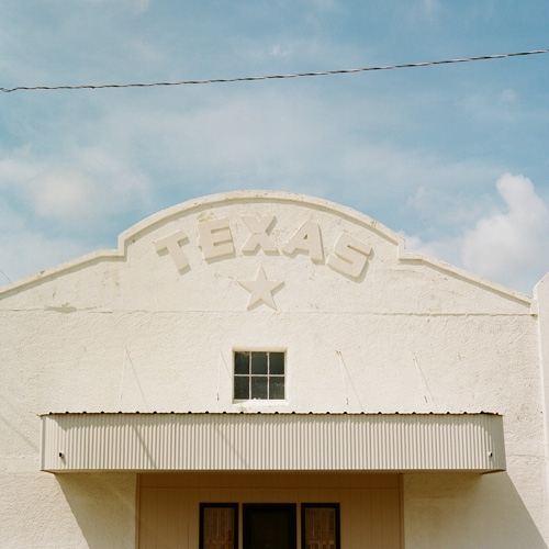 Marfa Texas Xxii On Film by Bethany Young Photography - Shower Curtain Standard 71" x 74" with Liner and Rings - Image 0