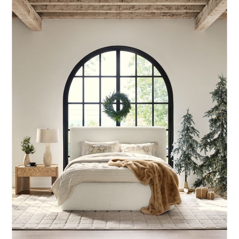 Anneli Ivory Upholstered California King Bed - Image 7