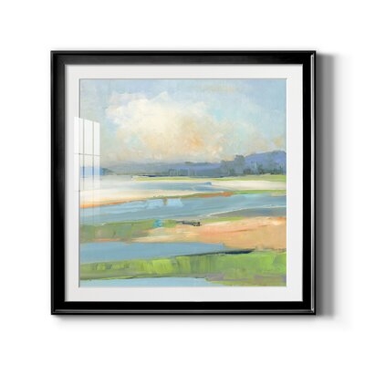 Pastel Coast-Premium Framed Print - Ready To Hang - Image 0