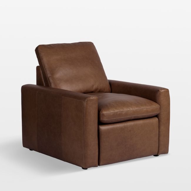 Tillery Sonoma Leather Power Recliner Accent Chair - Image 0